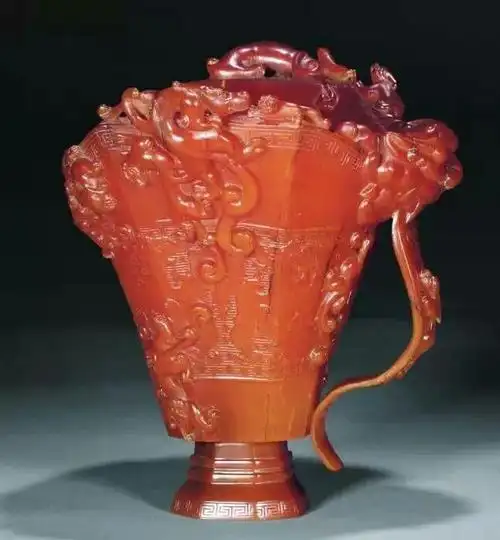 收藏极品一一犀牛角