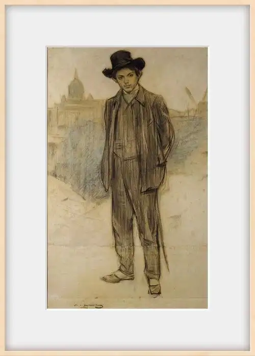 《毕加索画像》作品赏析