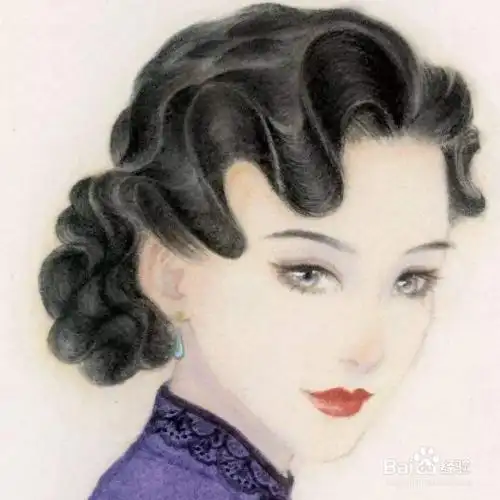 民国时期卷发怎么烫的