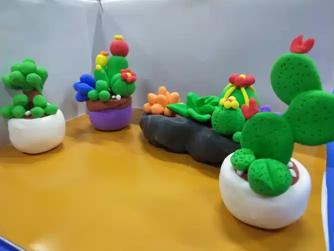 教师技能竞赛--粘土手工制作