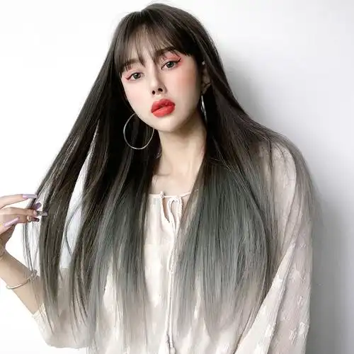 005人已付款漫真女长发长直发网红渐变假头发天猫旗舰店折扣价 ￥79.