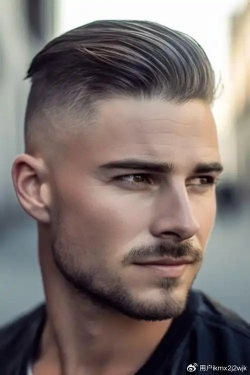 男人过了40岁,两侧铲短发型,焕发时尚新魅力|发型|男士|头发_新浪新闻