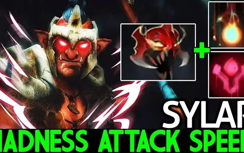 【dota2】sylar 疯脸 被动 嗜血术的巨馍蘸酱 (再快的攻速也挡不住脸