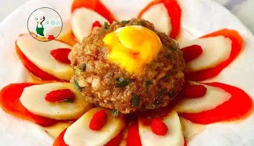 原创年夜饭压轴吉祥菜,"花开富贵",蒸一蒸就好,简单营养寓意又好