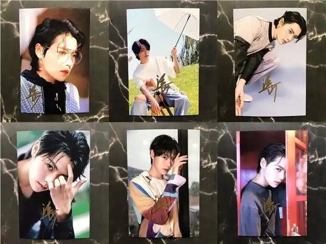 肖宇梁签名照笔笔记剧照杂志定妆照写真周边粉丝礼物 非印刷非仿 b款