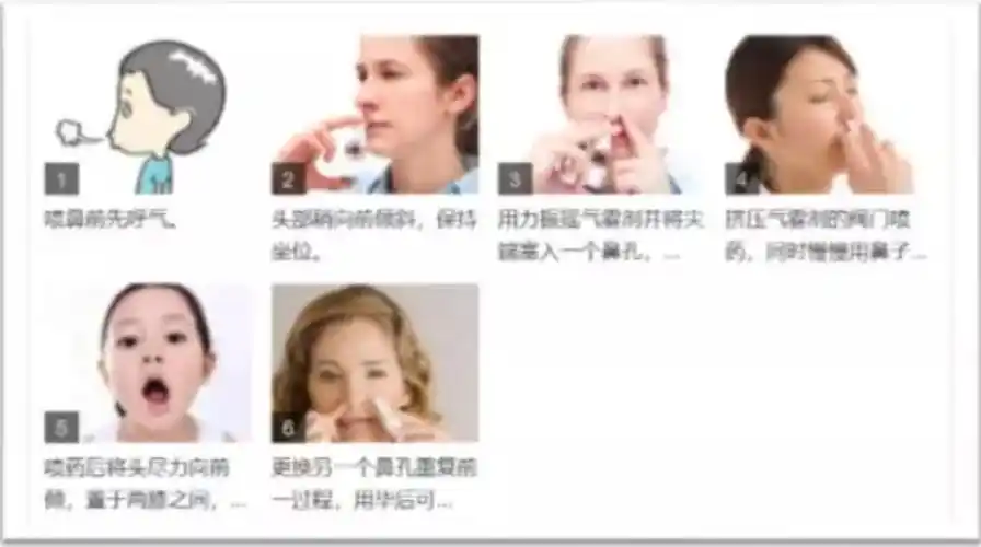如何正确使用鼻喷剂