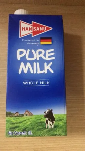 德国纯牛奶全脂1l