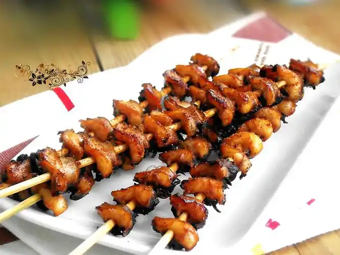 烤螺肉串的做法