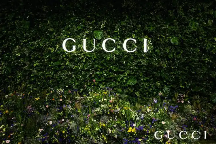 为gucci做的一场花艺布置花艺置景