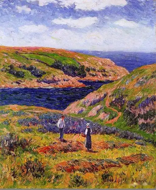 法国印象派画家亨利马丁油画作品欣赏