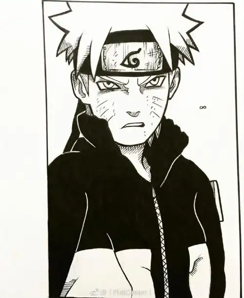 动漫素材##黑白动漫##男生动漫素材