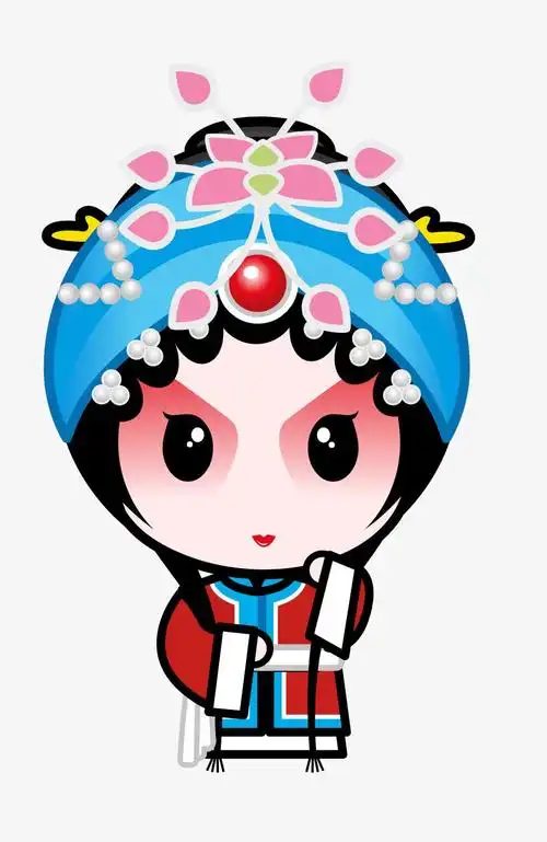 国粹京剧q版全套png动漫红娘2