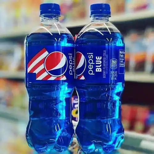 可乐正品美国限定pepsibule进口百事蓝色限量碳酸饮料