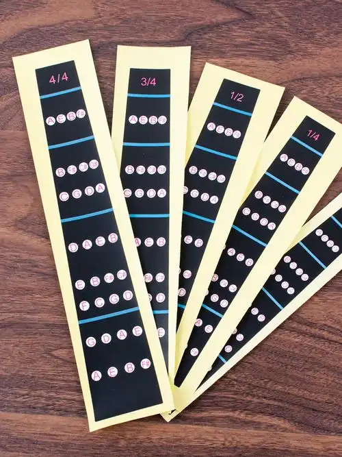 小提琴贴纸胶带音准音阶音位指法贴指位指板