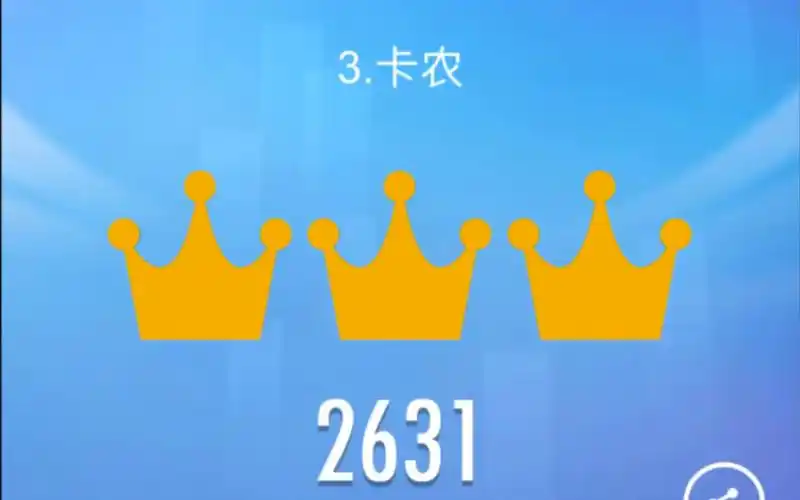 【钢琴块2】第三关:卡农