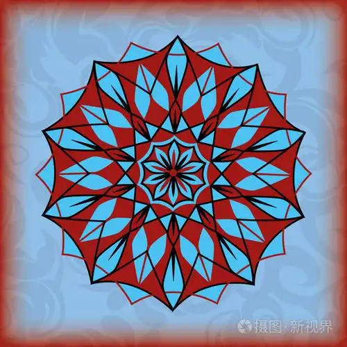 部落模式. 民族织物图案. 向量抽象