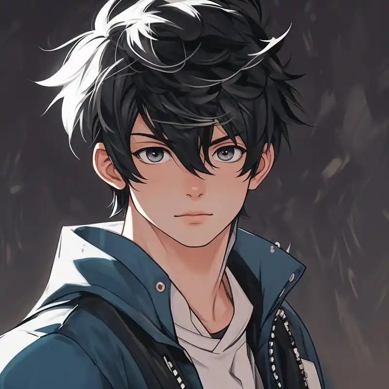 90二次元冷酷帅气男生头像97