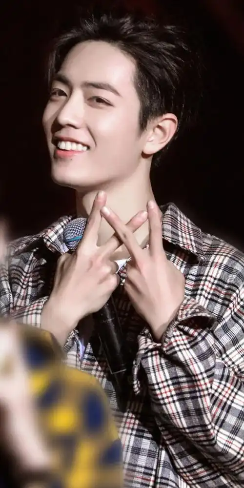 肖战最好的你#肖战剪刀手系列15p,是标准的小树杈没错了～笑起来卵圹