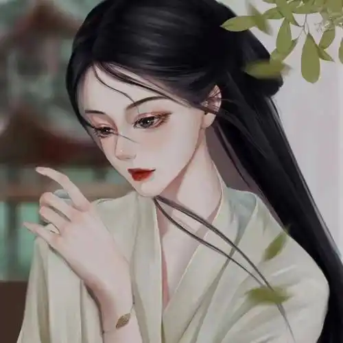 古风精美女生头像荒唐的不是岁月是成长