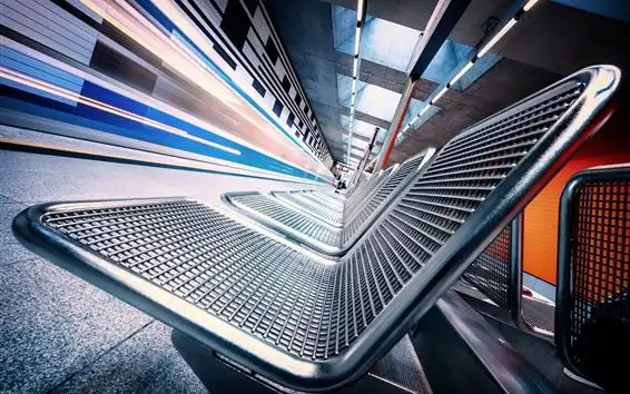 壁纸 地铁,座位,走廊,速度