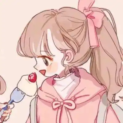 闺蜜头像可爱动漫姐妹头像