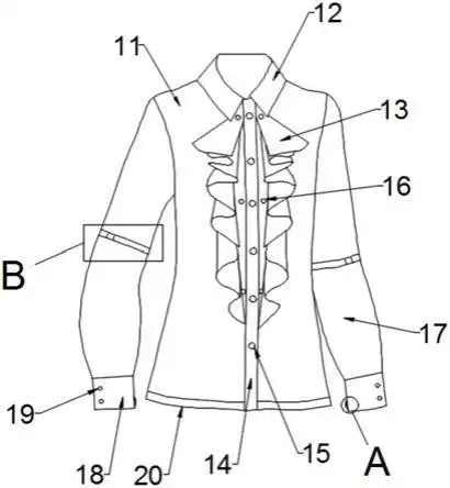 一种女式衬衫的制作方法
