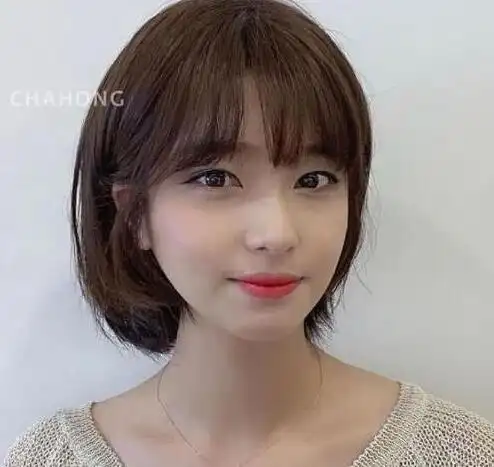 自然简单打理的短发女,简单好打理的短发造型_发型造型_宝妈时尚生活