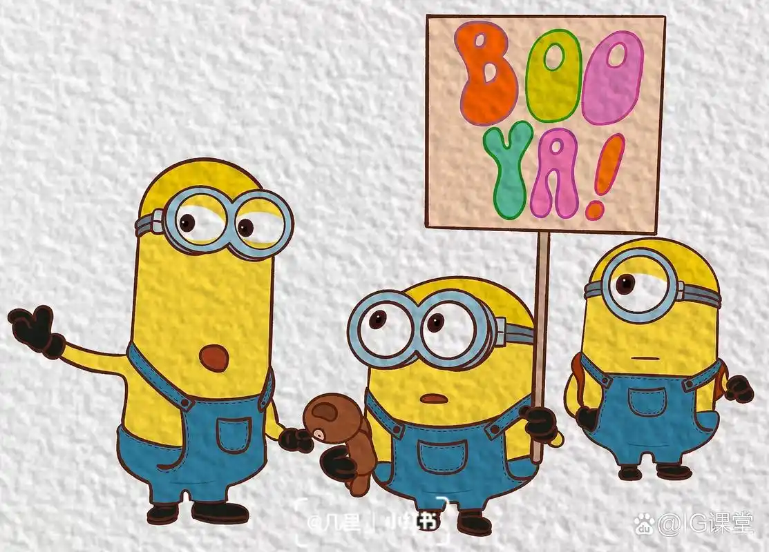 简笔画|【小黄人】(附过程) 94 94 94 【用具】 44procreate