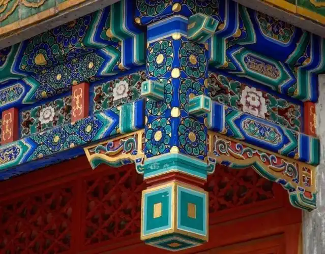 古代建筑彩绘,玲琅满目