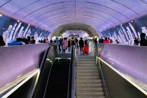 上海美丽的地铁站