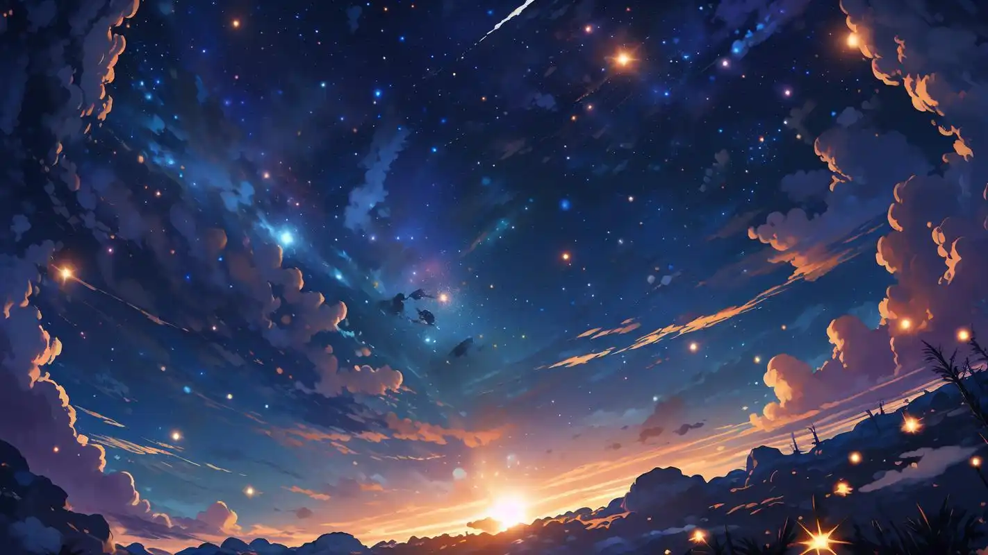 90二次元星空横屏绝美壁纸96