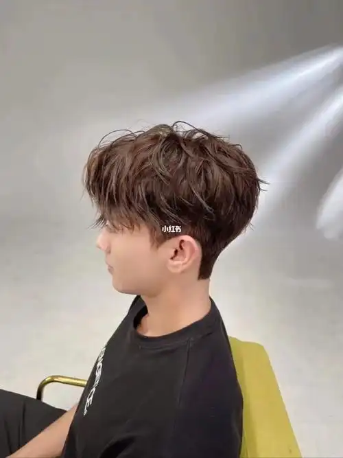 男生韩式纹理烫发