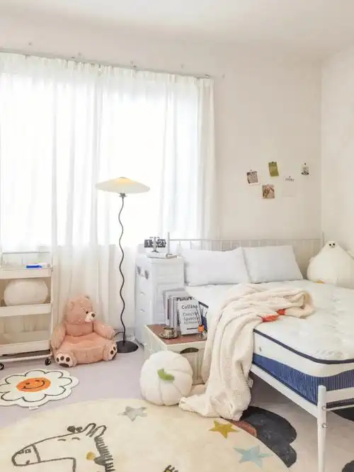 9715平米小卧室布置|网购床垫不踩雷