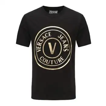 logo印花半袖体恤圆领男装夏季新款 奢侈品 黑色 xxl【图片 价格 品牌