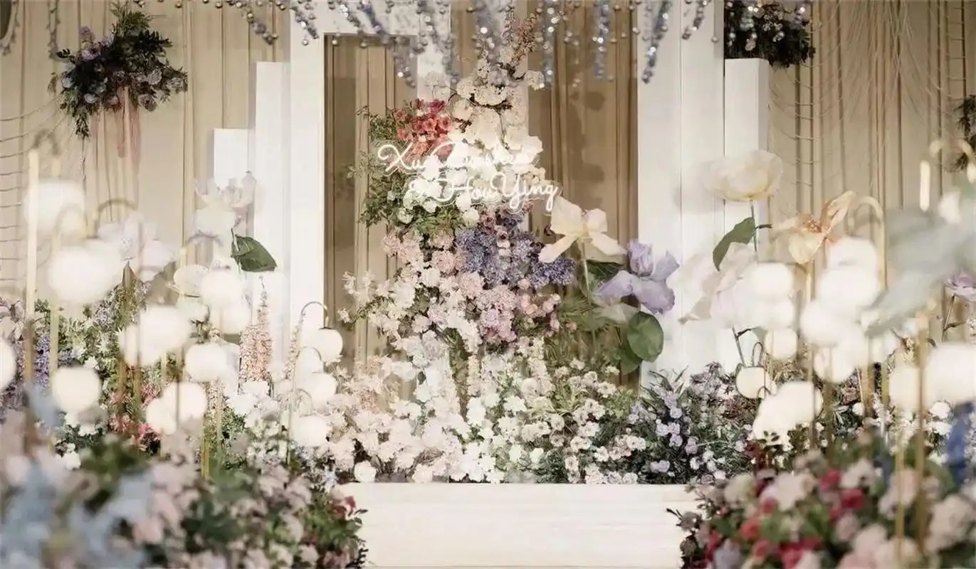 婚礼现场鲜花布置小技巧!