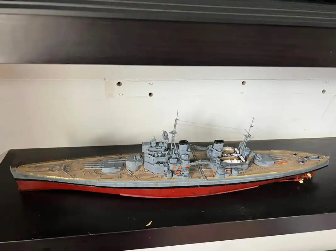 🇬🇧 乔治五世级 威尔士亲王号战列舰. - 抖音