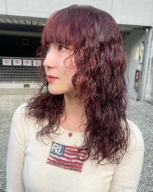 烫发没目标,就选全头小卷卷,没想到这么美