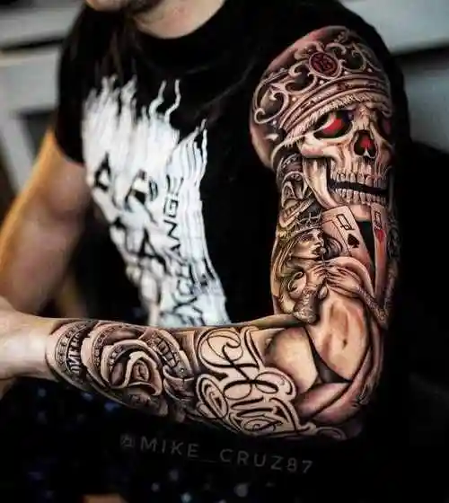 胳膊上纹什么好看手臂上纹身什么好看