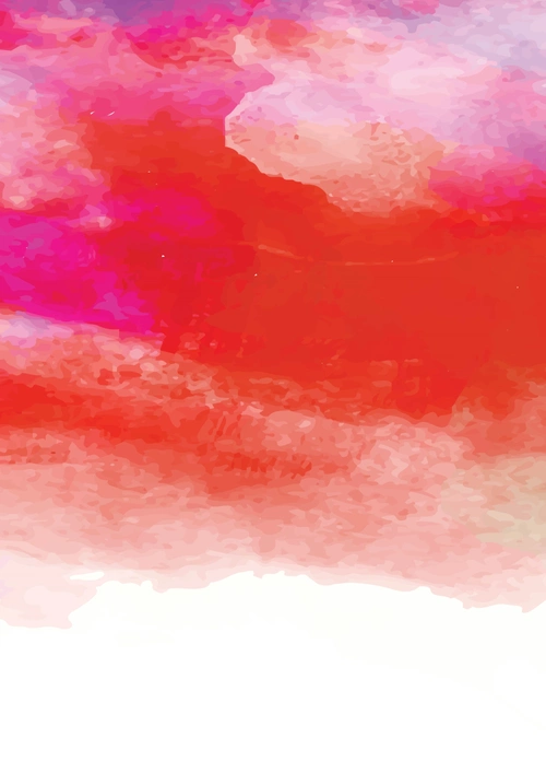 红色水彩肌理海报背景矢量 - 当图网