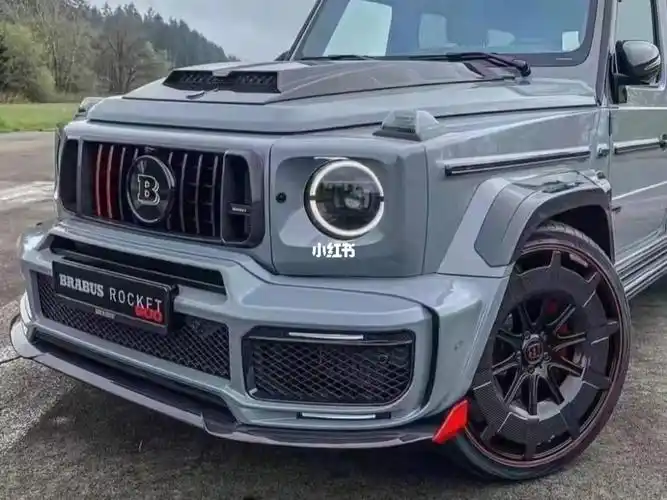 硬汉之选奔驰大g御用改装碳纤维轮毂