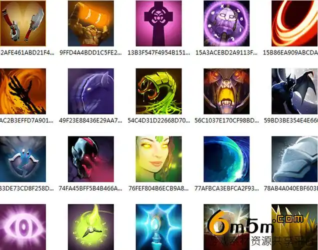 战略游戏《dota2》技能图标素材