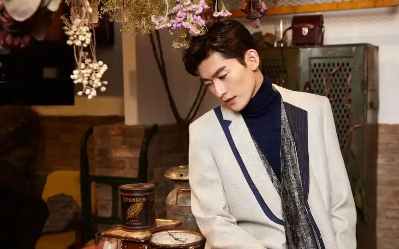 暖男张翰冬日写真电脑壁纸图片张翰演员帅气明星暖男