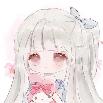 可爱的卡通头像女生呆萌