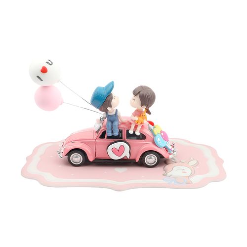 车内饰品摆件创意情侣告白气球汽车可爱装饰摆件