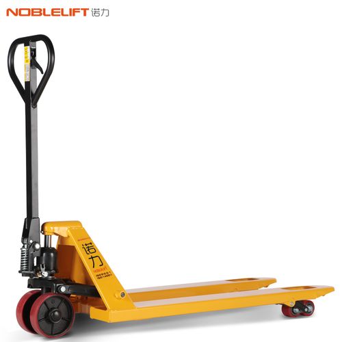 诺力(noblelift)df2吨手动液压叉车外宽685聚氨脂轮地牛搬运托盘手拉