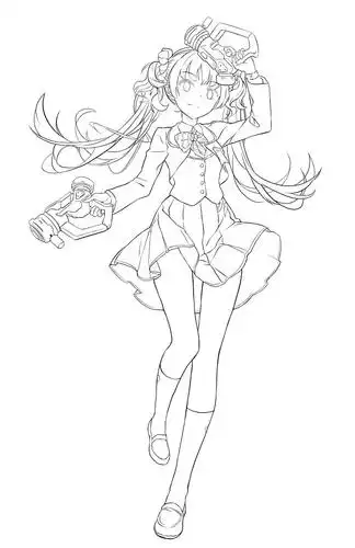 动漫社区_漫画线稿_古风插画_原画作品 - 蓝铅笔