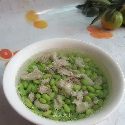 毛豆瘦肉汤