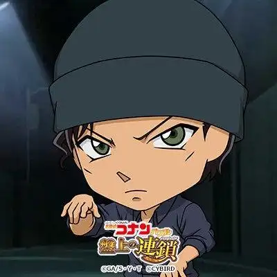 名侦探柯南:三消手游q版头像之人气配角篇,你想 pick哪一个?