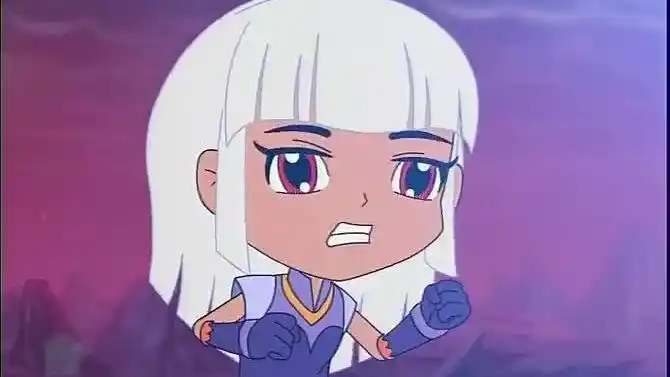 斗龙战士:子园对米拉说你终于成为终极斗龙王了