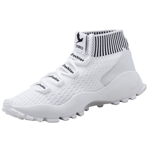 飞织透气袜子鞋时尚百搭防臭